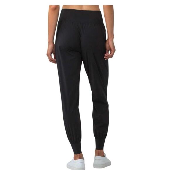 Lululemon Sunsetter Lightweight High Rise Yoga Athletic Joggers Gray 10 - Picture 4 of 8